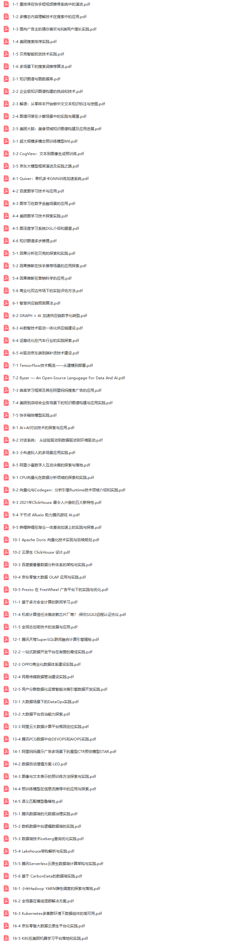DataFunCon 2021年度大会-核心PPT资料