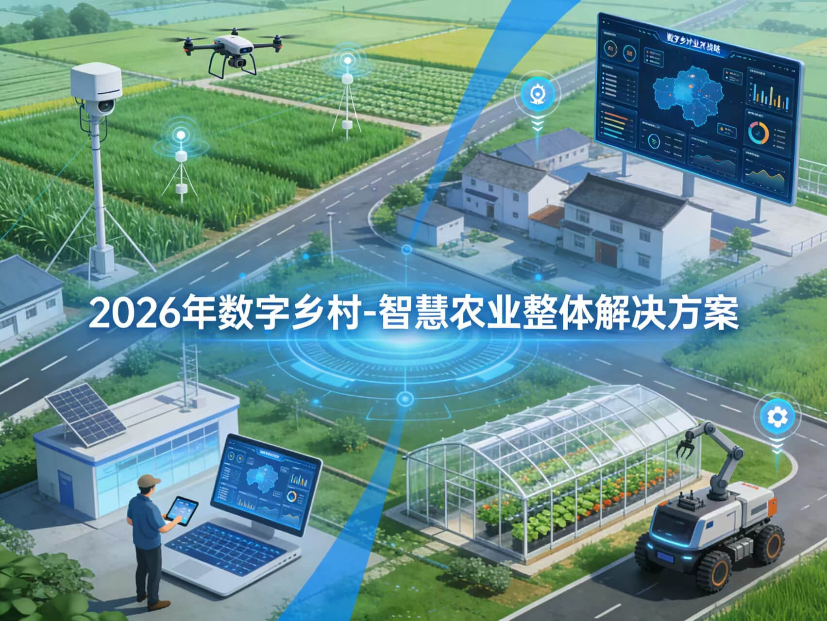 2026年数字乡村-智慧农业整体解决方案 – 全1191页下载