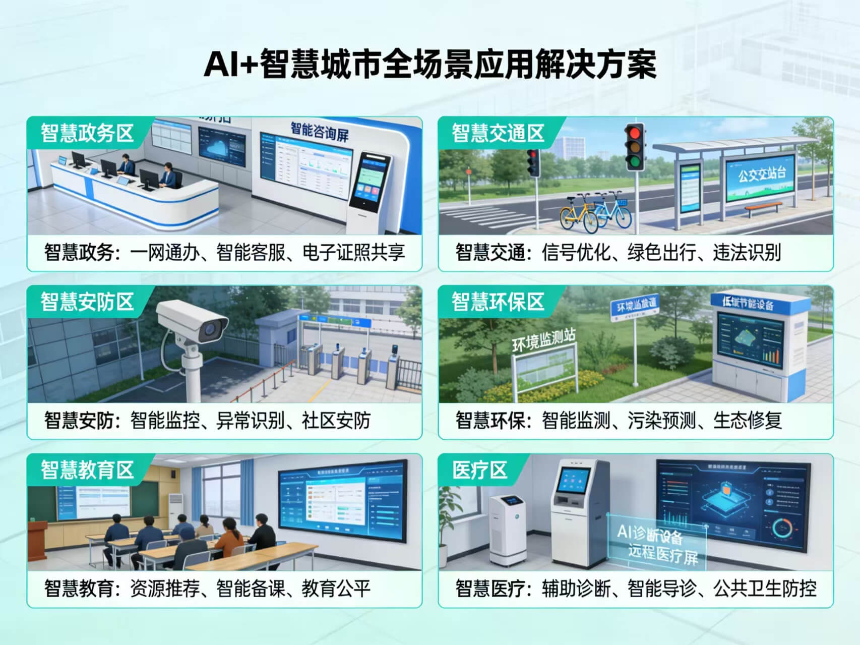 2026年AI+智慧城市全场景应用解决方案白皮书 – 全1795页下载
