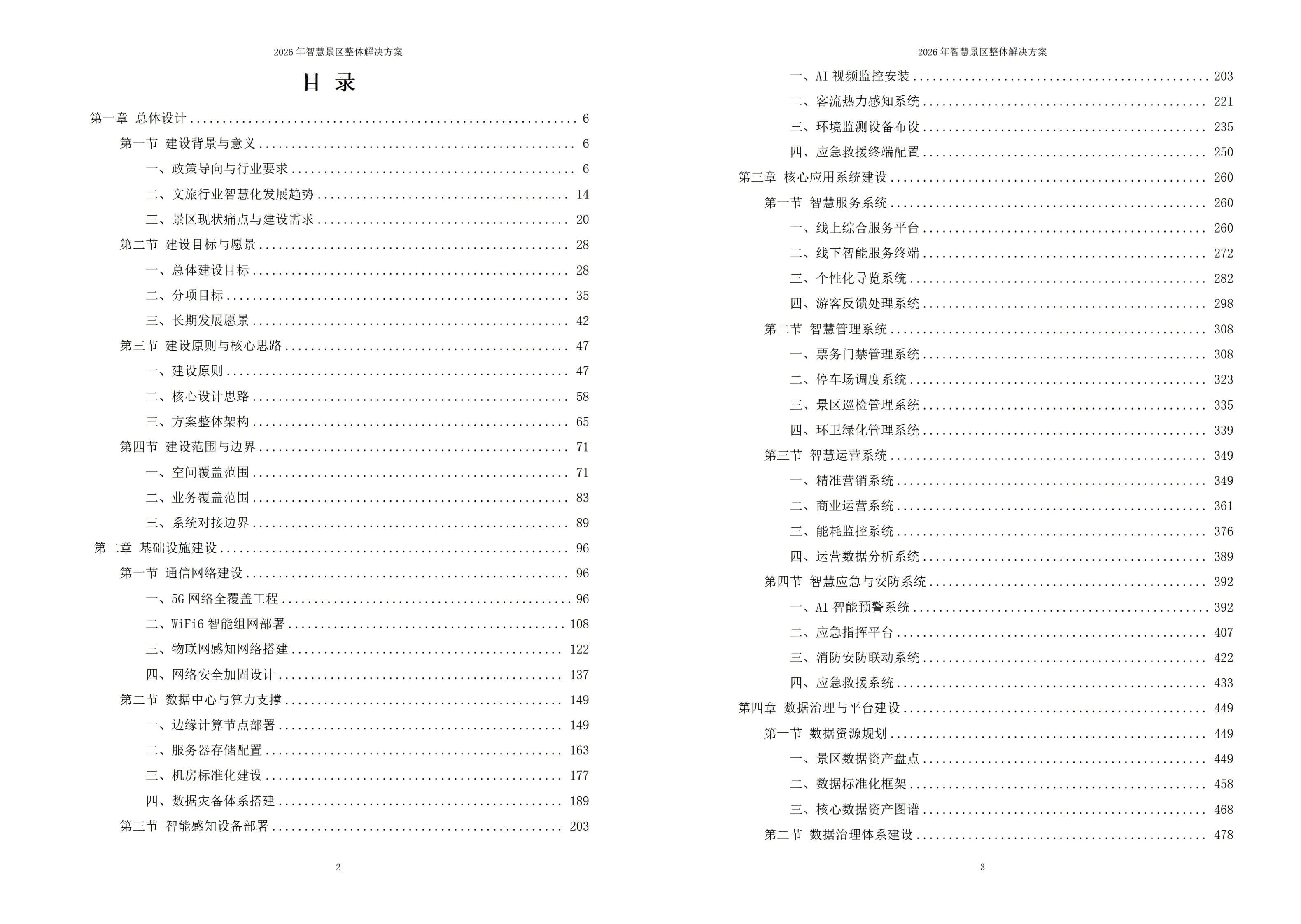 2026年智慧景区整体解决方案 – 全825页下载