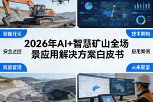 2026年AI+智慧矿山全场景应用解决方案白皮书 – 全2410页下载