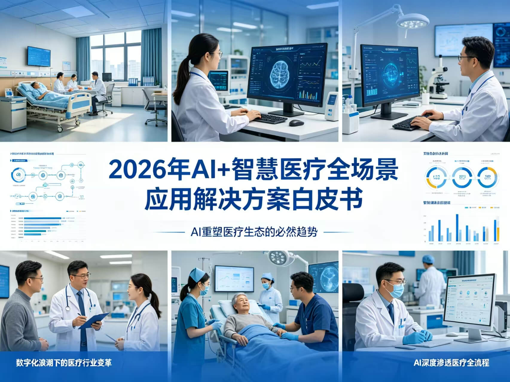 2026年AI+智慧医疗全场景应用解决方案白皮书 – 全1793页下载