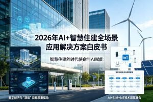 2026年AI+智慧住建全场景应用解决方案白皮书 – 全2360页下载