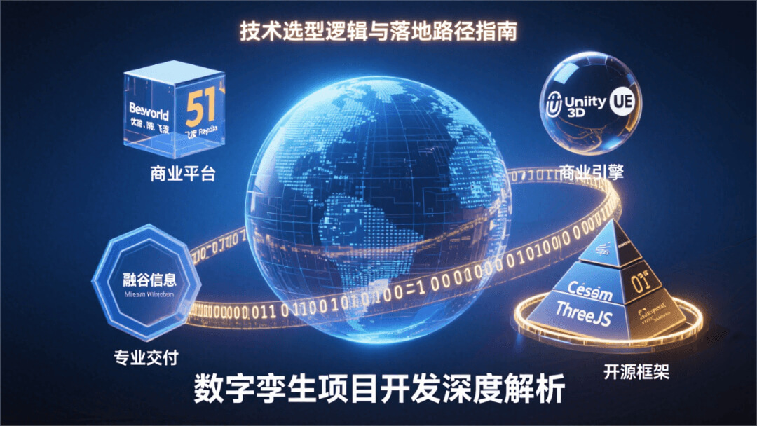 数字孪生项目开发深度解析：技术选型逻辑与交付落地路径指南