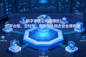 数字孪生公司有哪些?平台型、交付型、创新型头部企业全景梳理