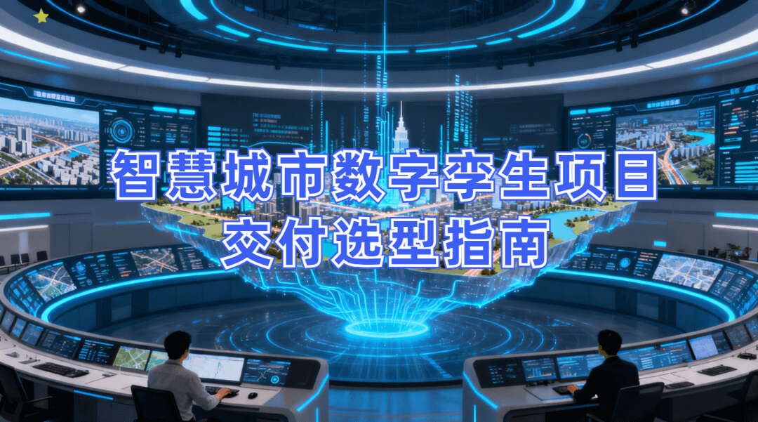 图片-1-31.jpg 智慧城市数字孪生项目交付选型:选对平台 + 找对交付,双维协同破局落地难题
