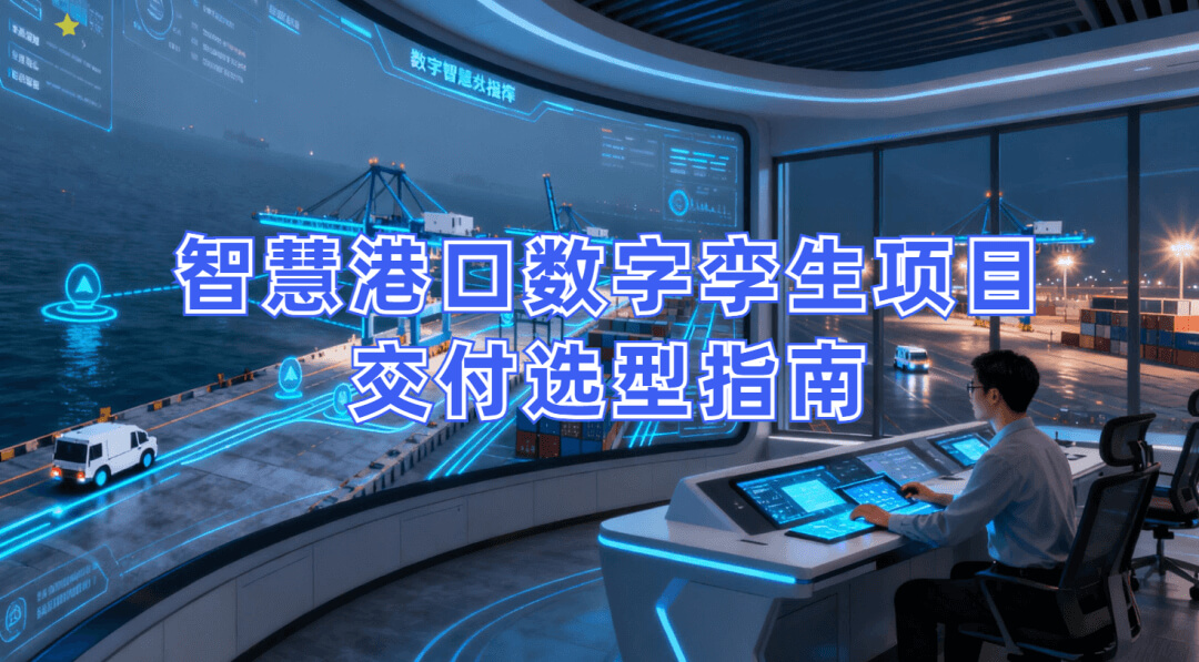 图片-1-33.jpg 智慧港口数字孪生项目交付选型指南:从需求到落地,破解交付痛点实现运营升级