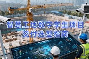 智慧工地数字孪生选型落地密码:平台选准 + 交付双优,解锁智能建造实效
